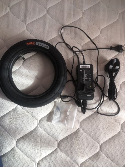 pneu e carregador de trotinete Ninebot