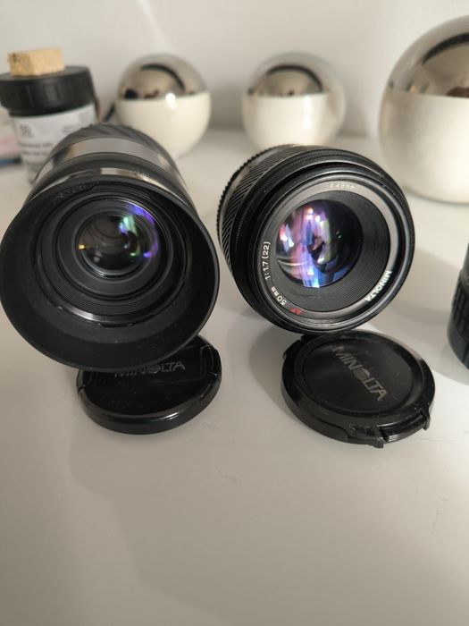 Lentes minolta Sony alpha+ teleconversor2x