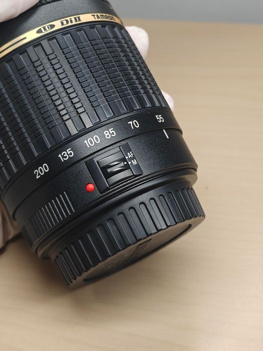 Obiektyw Canon EF Tamron 55-200 Lo Di II macro Świetny stan