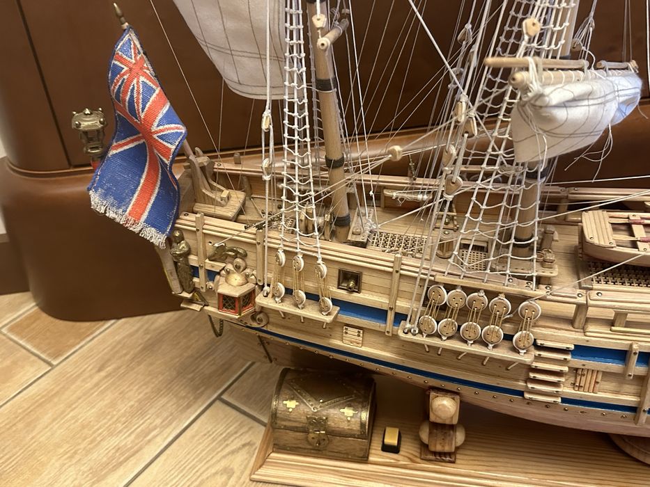 Statek piracki ręcznej roboty