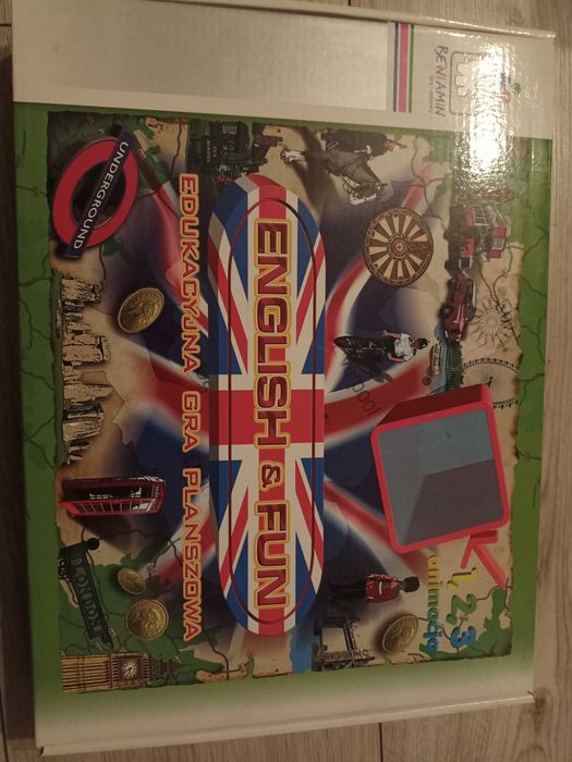 English Fun edukacyjna gra planszowa