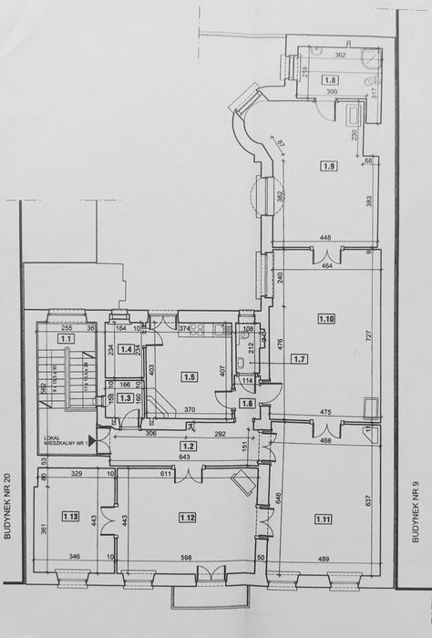LOKAL 180 m2 - 4-5 pomieszczeń, zaplecze kuchenne i sanitarne CENTRUM
