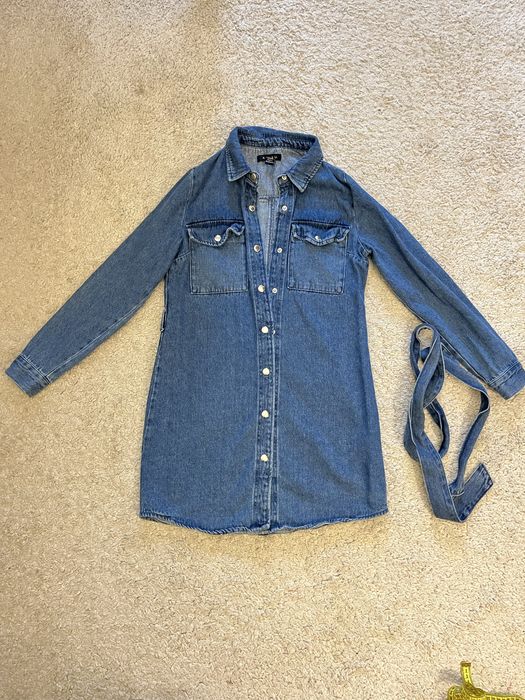 Міні сукня джинсова