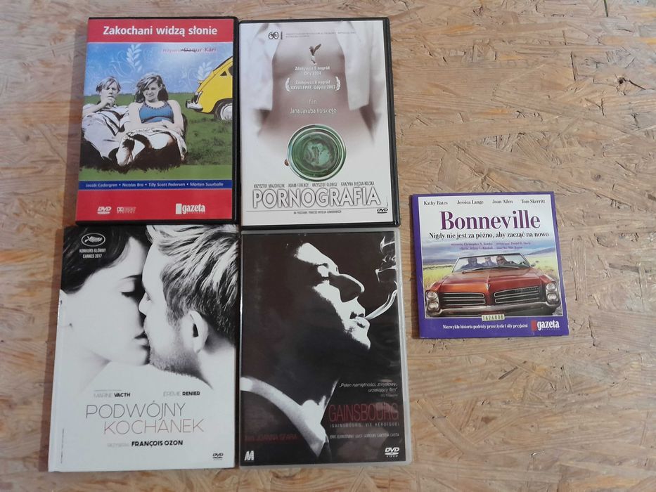 Filmy DVD cena za 5 szt.