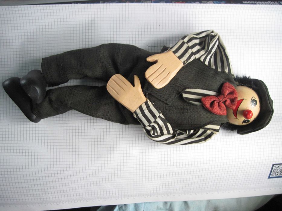 лялька  клоун вінтаж