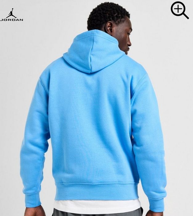 Oryginalna bluza Nike Jordan FV7281 z kapturem błękitna niebieska