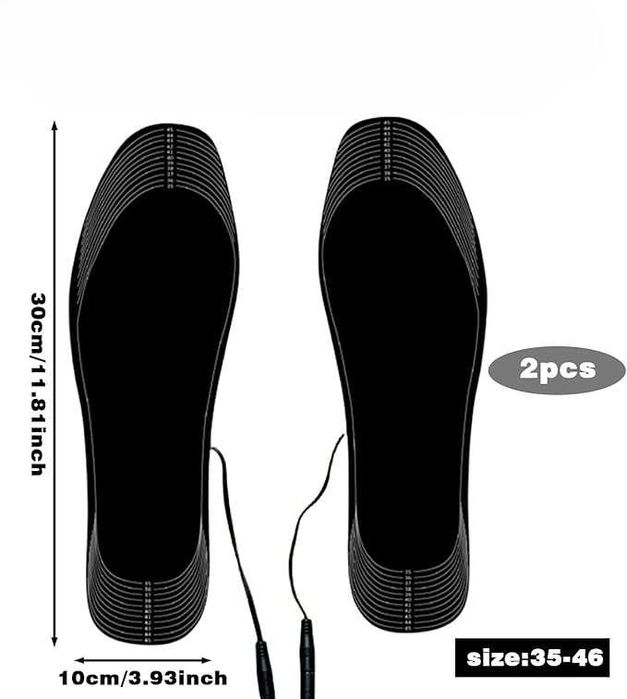 SPORWAY Ogrzewane wkładki, ogrzewacze do butów