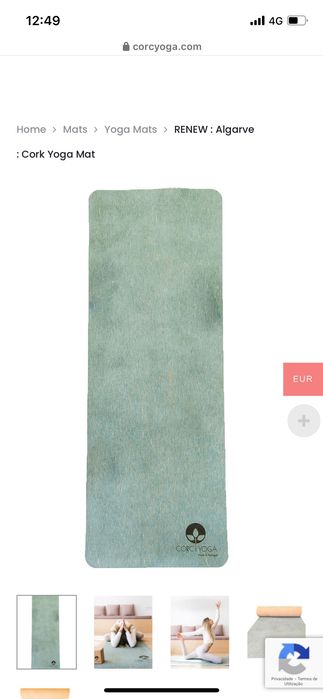 Tapete yoga e mochila yoga Corc Yoga