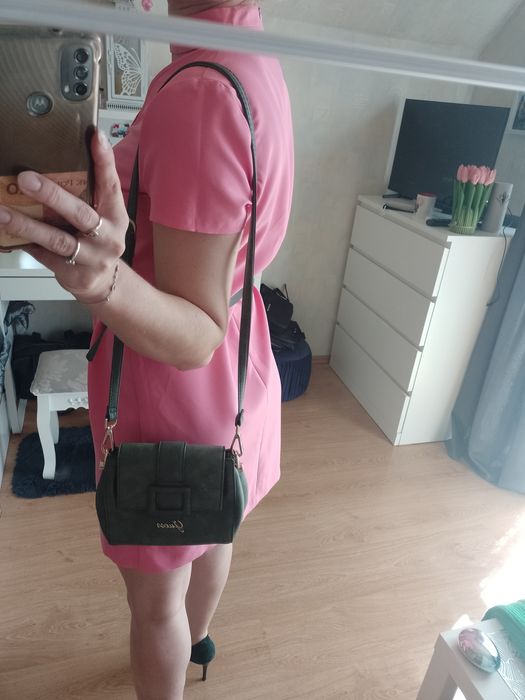 Sukienka Barbie cukierkowy róż hoker