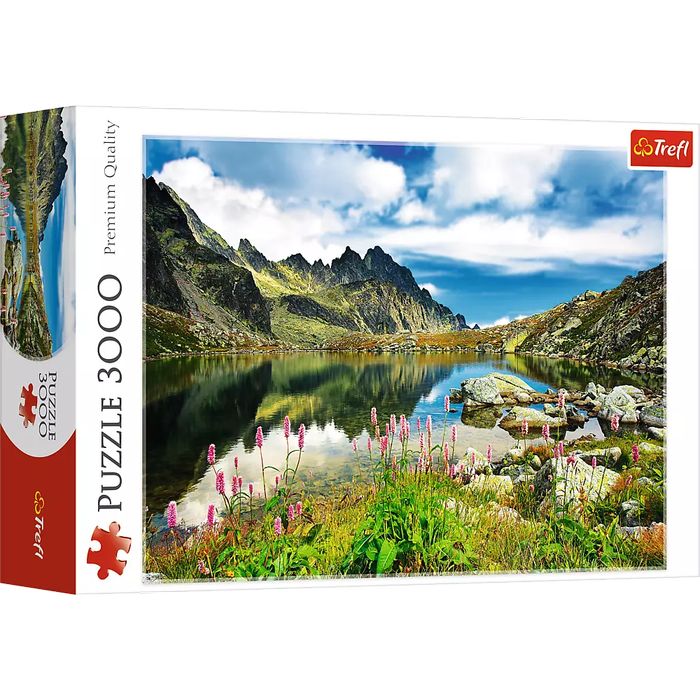 Puzzle 3000 elementów. Jezioro w górach. Nowy Produkt