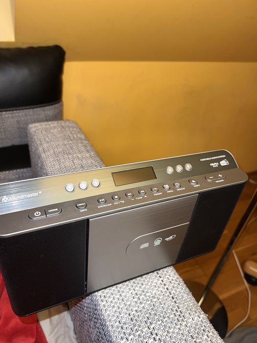 Цифрове радіо DAB+ FM Soundmaster RCD1870SW | CD MP3 USB AUX+ батарейк