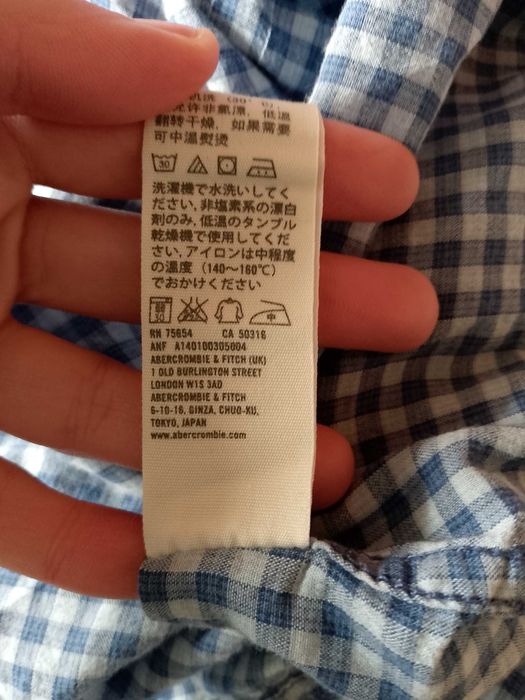 Koszula w kratę damska m