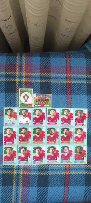 Cromos Seleção Portuguesa