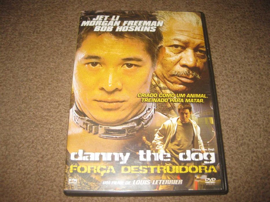 DVD "Danny the Dog - Força Destruidora" com Jet Li