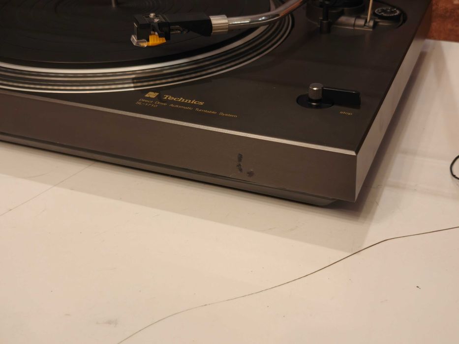 TECHNICS SL-1710 Kultowy gramofon Direct Drive ! Półautomat ! PANCERNY