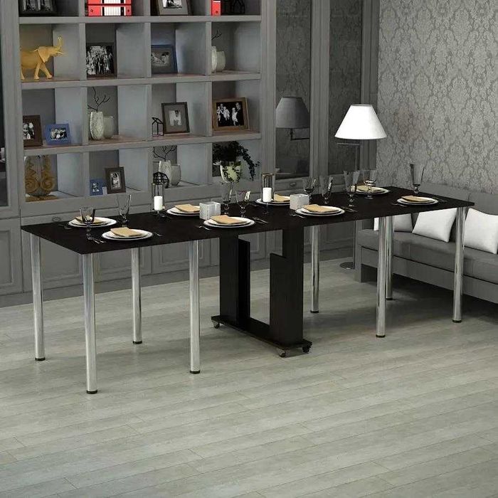 Стіл-книжка \ стіл трансформер, столи нові до 275 см довжини