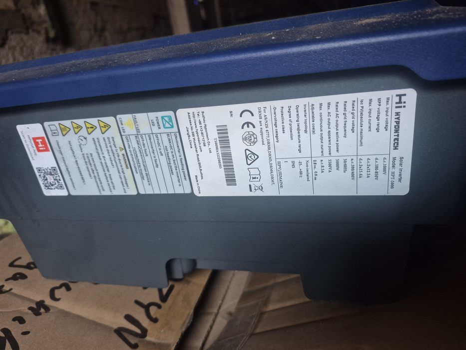 Sprzedam falownik hypontech model hpt-5000