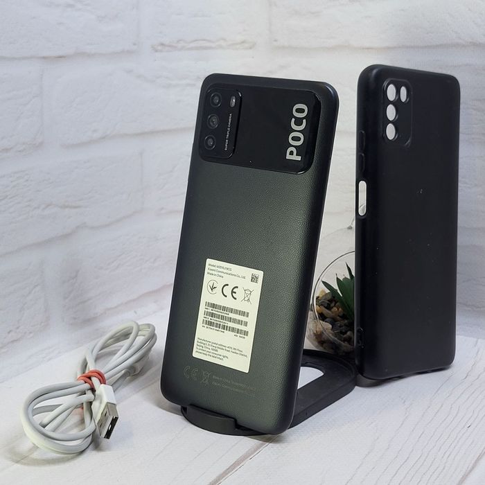 Продам телефон Poco M3 4+1/64Gb NFC в гарному стані
