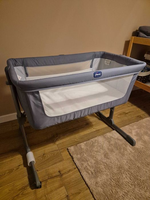 Chicco, Co-Sleeping, Next2me Essential, łóżeczko dostawne, Stone
