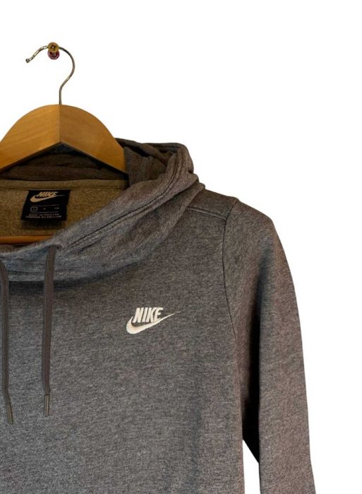 Bluza z kapturem Nike szara s
