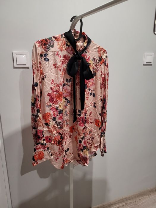 Bluzka z wiskozy Zara XS