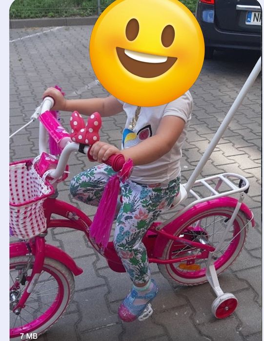 Rower dziecięcy 16 cali plus kask gratis