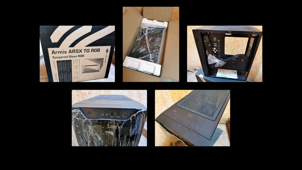 Obudowa SilentiumPC Armis AR5X TG | Szkło Hartowane BOX Śrubki Akcesoria