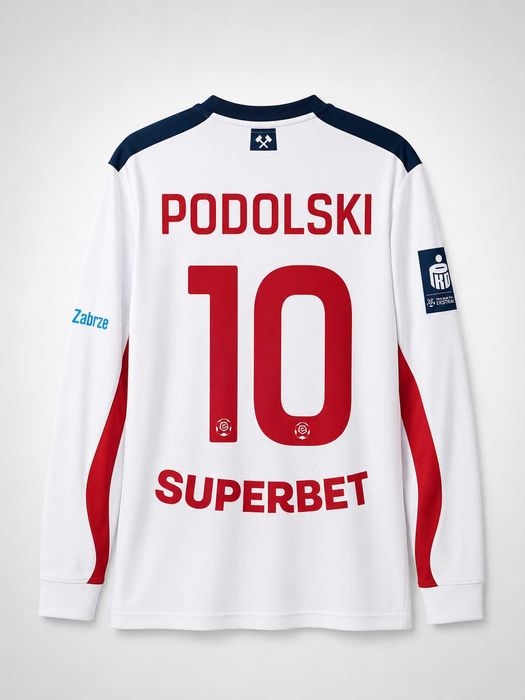 Koszulka meczowa Górnik Zabrze 10 Lukas Podolski