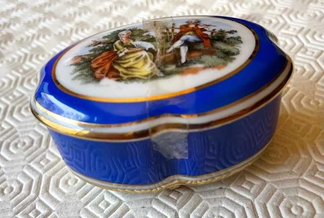 Caixas de joias em porcelana/Antiguidades