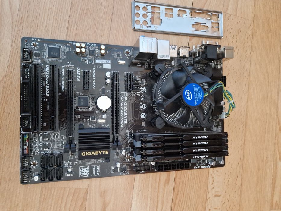 Intel i7-4790 4Ghz + Z97 Материнка s1150  мощний комплект