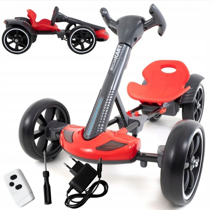 Gokart elektryczny dla dziecka Pilot ladowarka