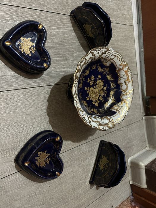 Конфетница , пепелница , салфетница