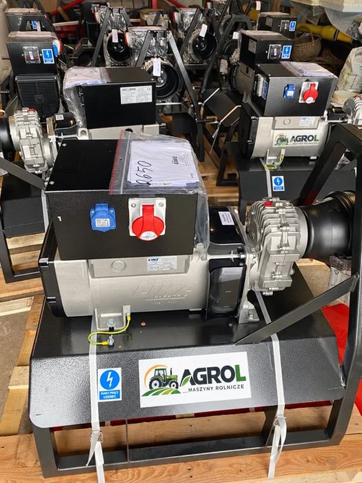Generator 22 kVA na WOM, przekładnia olejowa