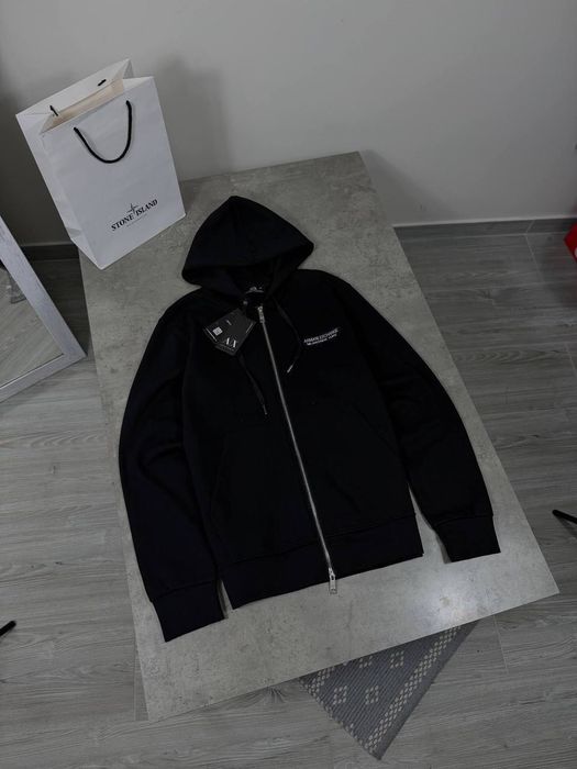 ‼️NEW‼️БЕЗ ПРЕДОПЛАТ‼️Мужская кофта зипка Армани Armani | зипка Армани AX | зип худи Армани | худи Армани | кофта Armani |