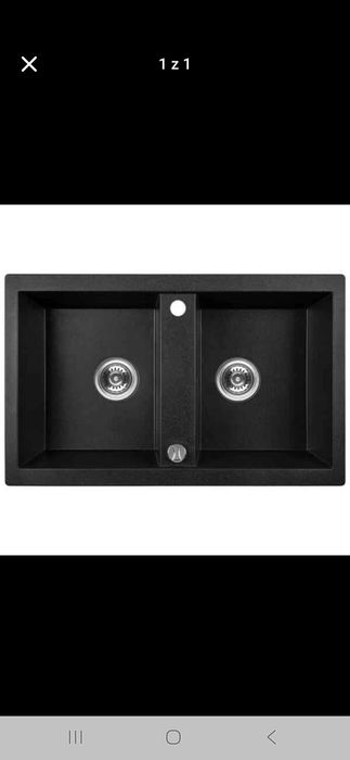 Sprzedam zlew dwukomorowy Barbados granitowy