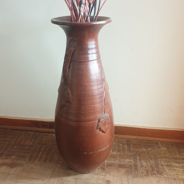 Jarrão/ vaso em cerâmica  - artigo de decoração