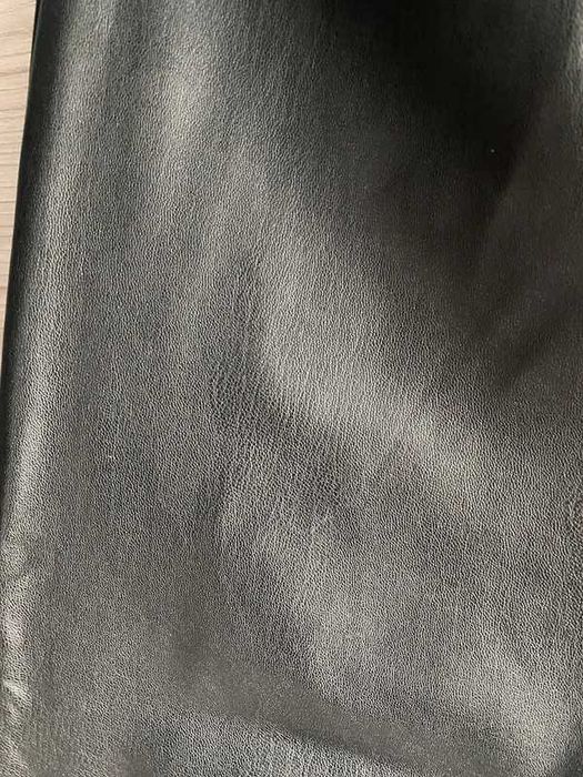 Czarne spodnie joggery z ekoskóry Primark L/XL 40/42