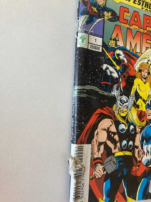 Capitão América Nº1 - Operação Tempestade Galáctica Fase Um (1995) PT