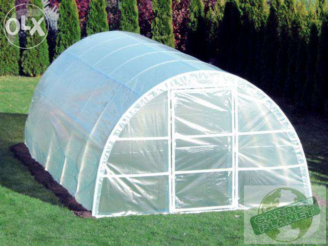 Tunel foliowy 3x6 z drzwiami, szklarnia PCV   Producent.