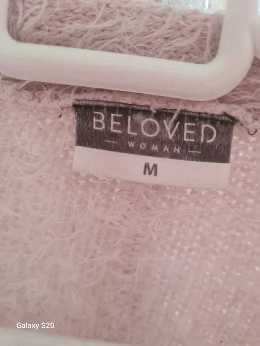 Sweter kardigan rozmiar M pepco różowy