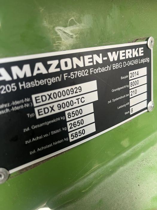 Siewnik amazone edx9000tc