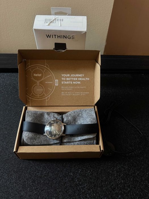 OPEN BOX! Годинник Withings ScanWatch 42 мм Hybrid Smartwatch, повний комплект