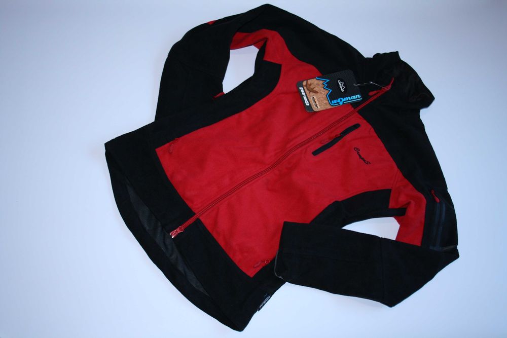 kurtka polarowa z membrana 38/M trekkingowa Campus IRINA czerwony