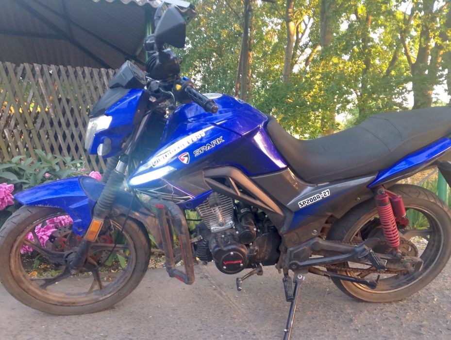 Продажа мотоцикл спарк 200р27