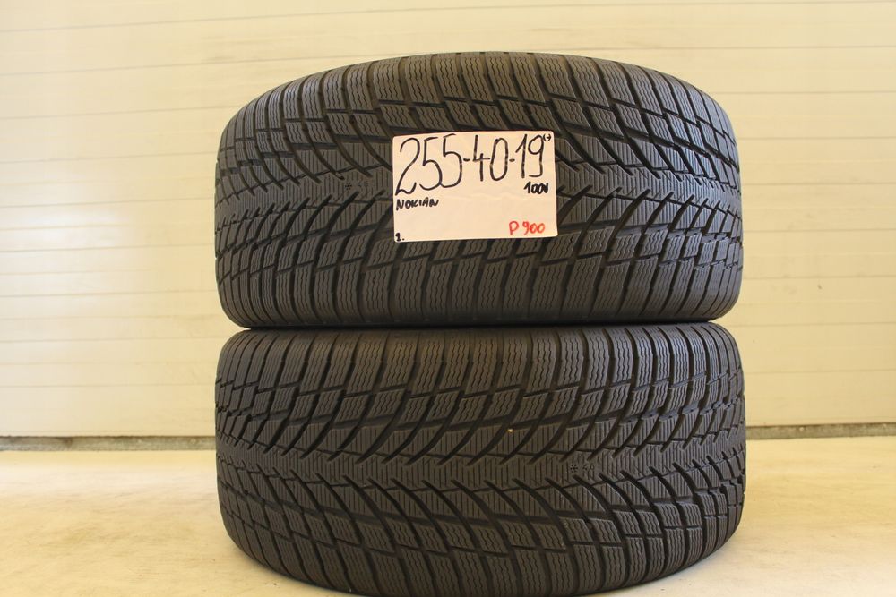 opony zimowe nokian wr snow proof p 255 40 19 100v 8mm jak nowe