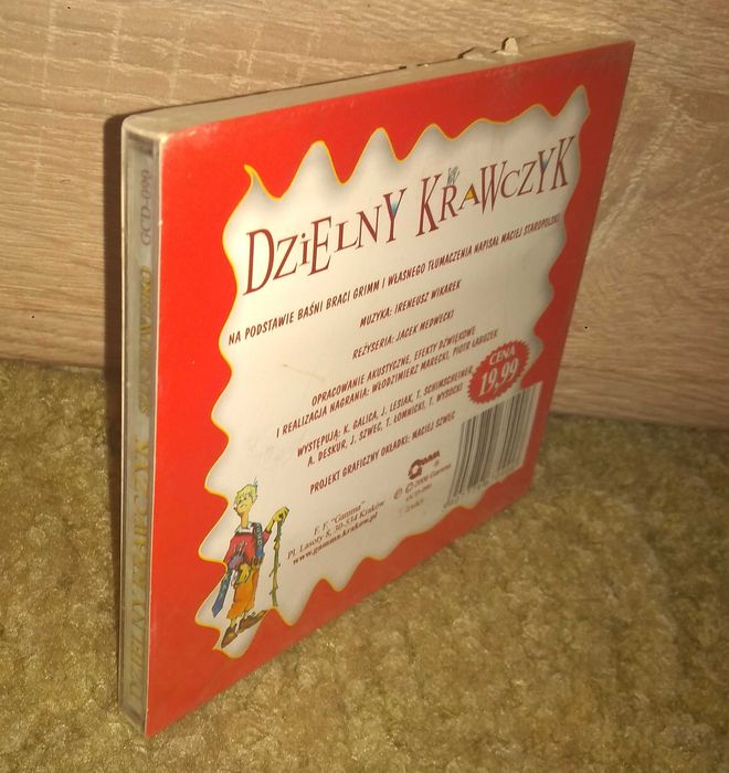 - Dzielny Krawczyk / AUDIOBOOK / CD / Folia /