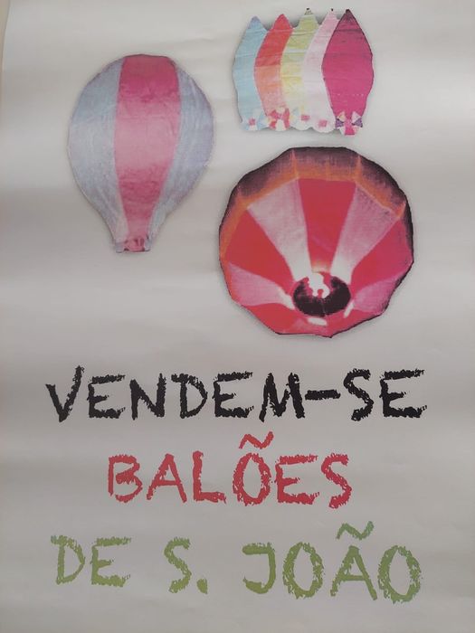 Balões S.João várias cores