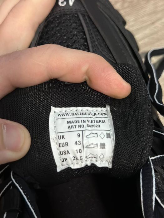 БЕЗ ПЕРЕДПЛАТ ‼️ Balenciaga Track 3.0 Black / Баленсига Трек 3.0 Блек