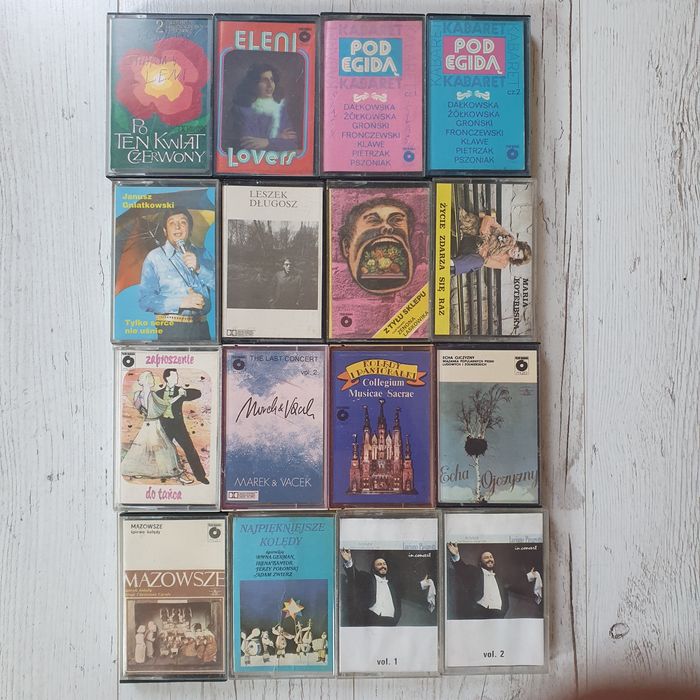 Polskie Nagrania (Muza) - zestaw 16 kaset