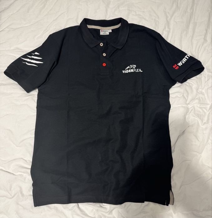 Koszulka polo wurth tigerflex 100% bawełna - roz L